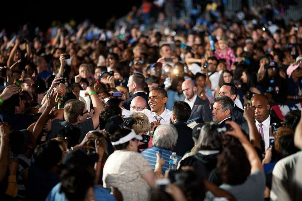 Las mejores imágenes de Barack Obama en 2012
