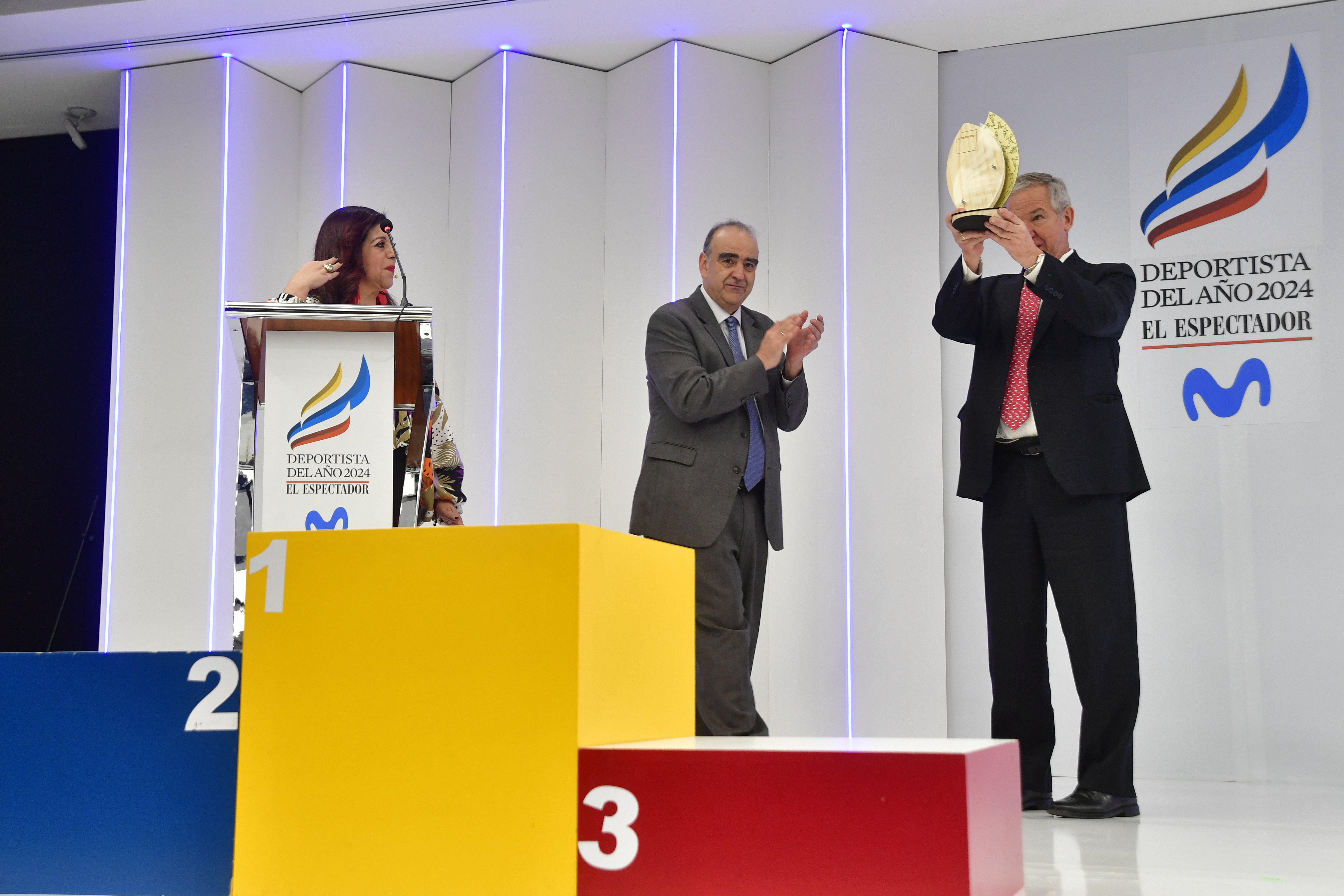 Director de Asocolfutpro en la Ceremonia del Deportista del Año 2024