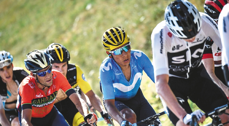 El equipo Sky sigue dando cátedra en los Alpes