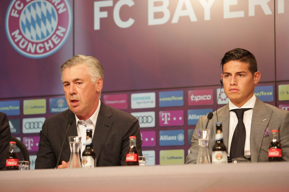 “Vengo al Bayern a ganar títulos”: James Rodríguez