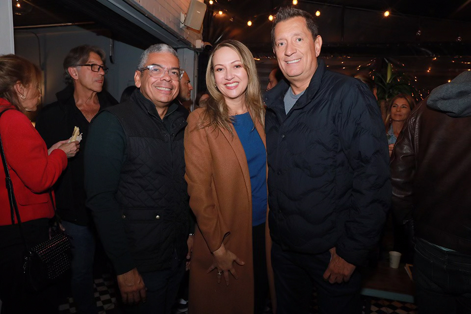 Alonso Herrán, Paula Herrán y Gabriel de las Casas