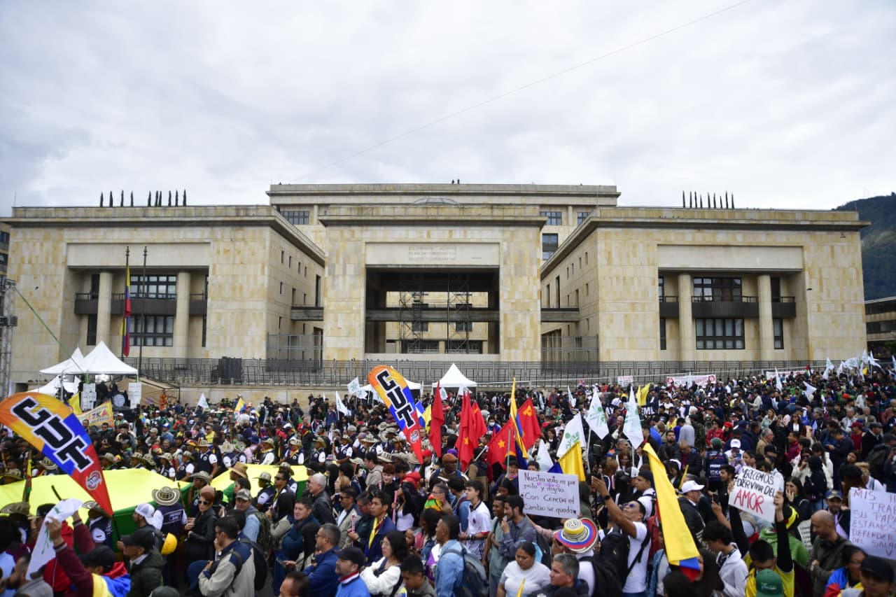 Bogotá se prepara para una nueva semana de movilizaciones entre el 23 y el 28 de febrero