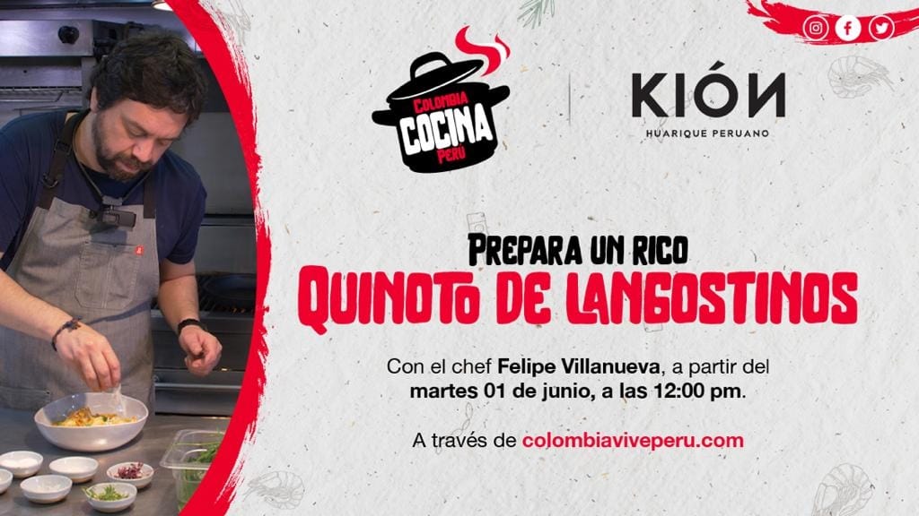 Uno de los episodios de Colombia cocina Perú.