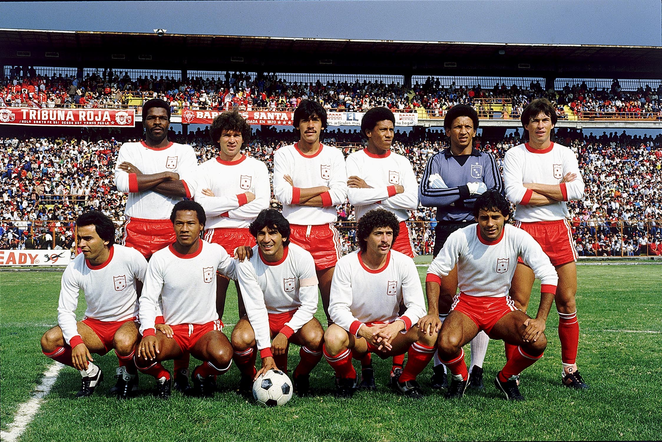América campeón en 1983.