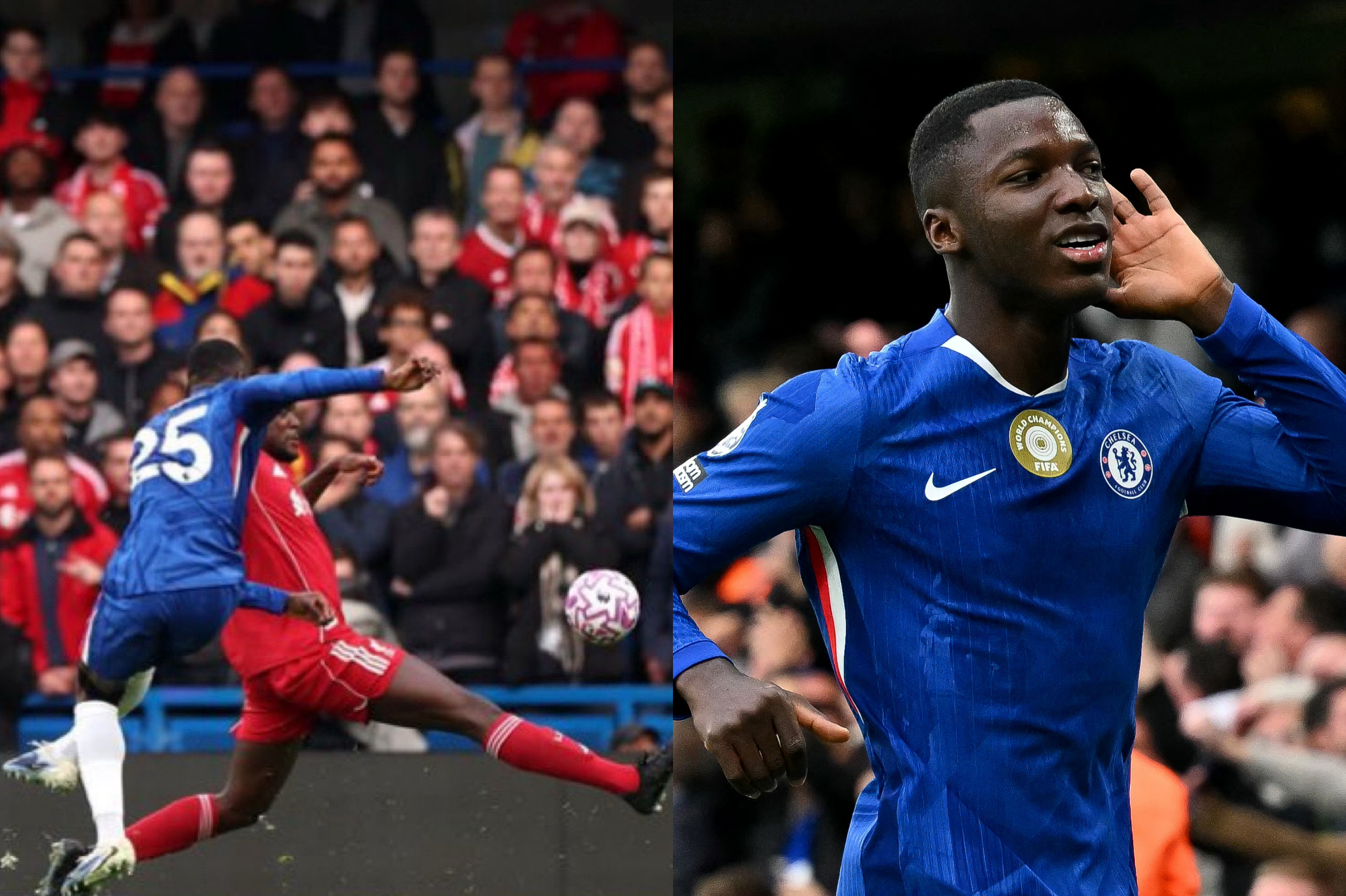 El impactante gol de Moisés Caicedo contra Liverpool que le da la vuelta al mundo