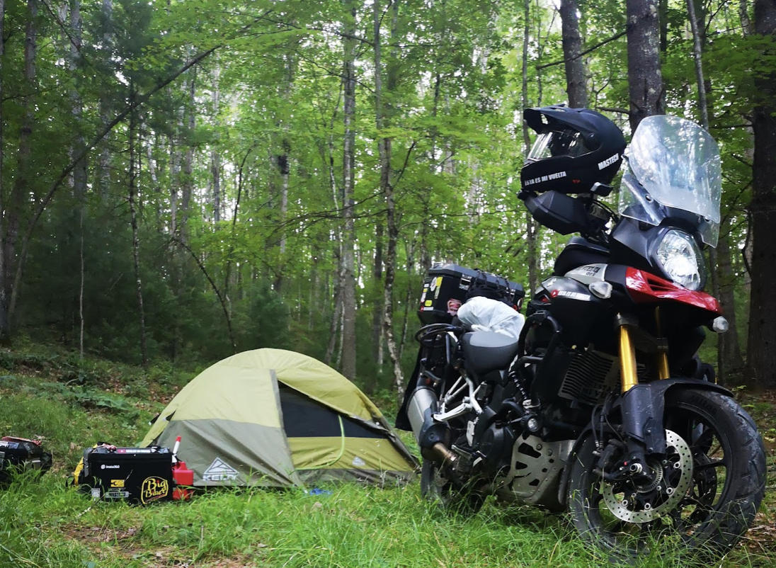 Acampada en Estados Unidos