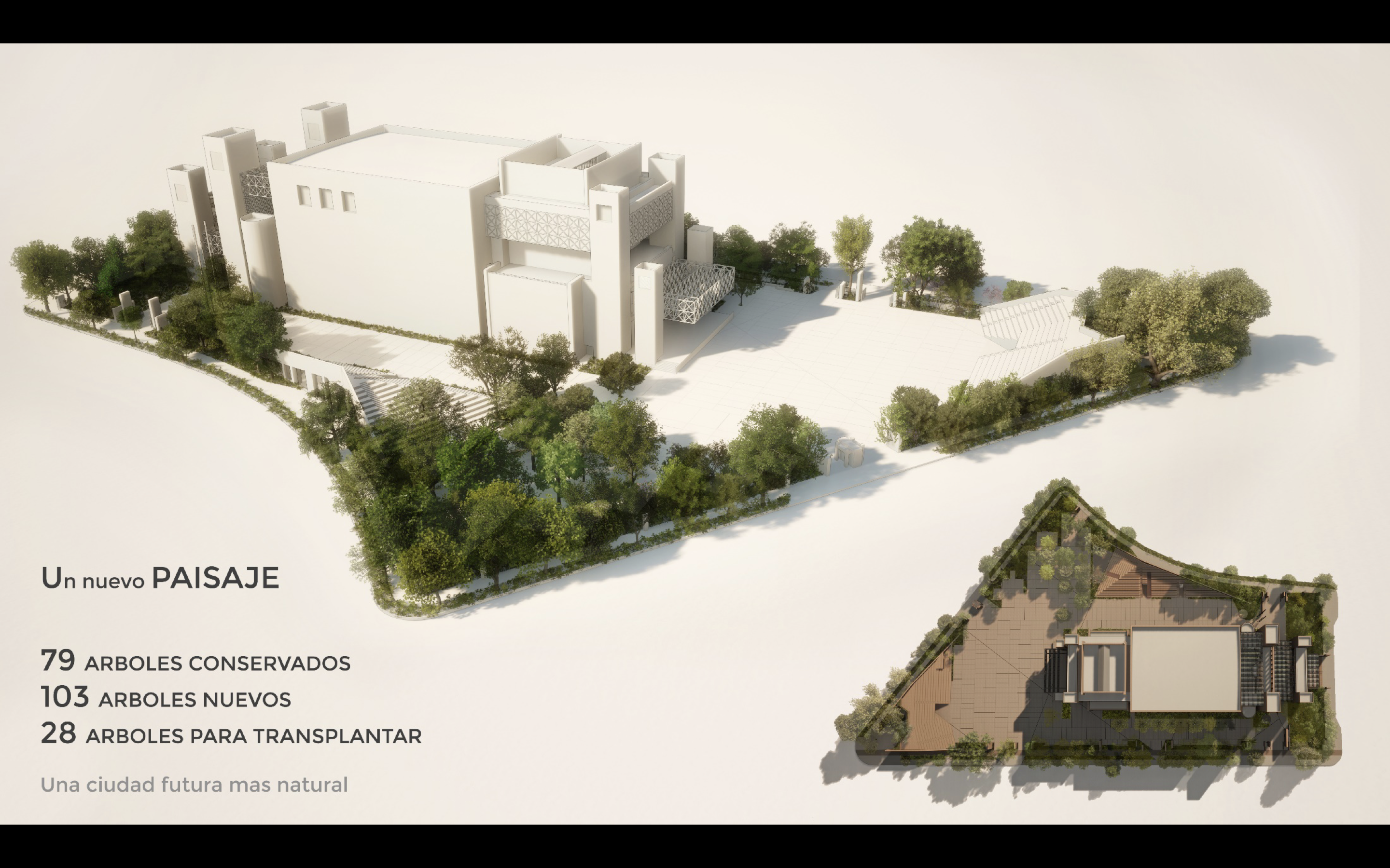 El Teatro derribará sus muros para tener escenarios abiertos, al aire libre, integrados con el espacio público.