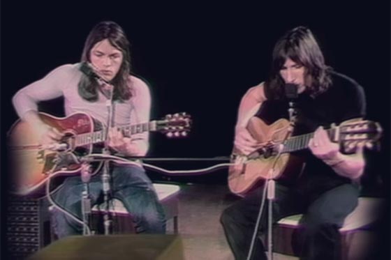 Pink Floyd en "Grantchester Meadows".