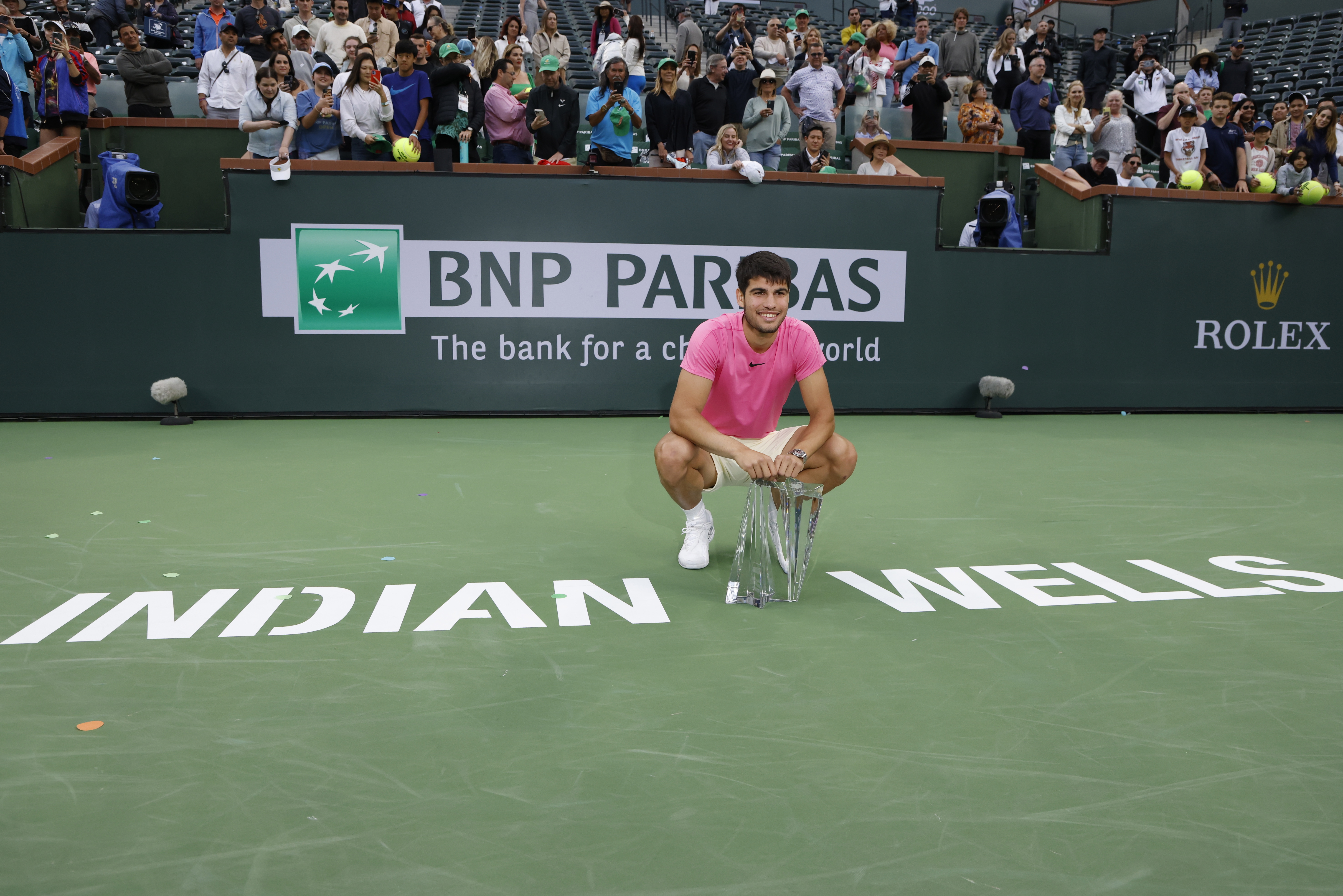 Carlos Alcaraz, campeón del Masters 1.000 de Indian Wells