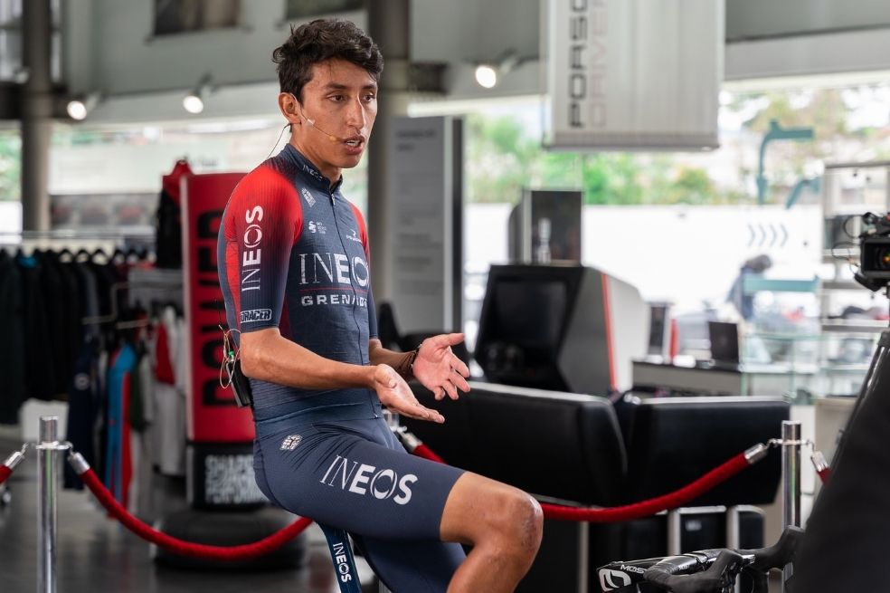 Egan Bernal: “Creo que la recuperación va por buen camino”