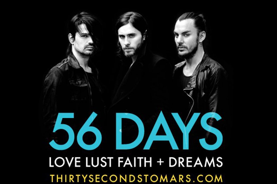 De "Love Lust Faith + Dreams" se conoce la canción "Up in the air".
