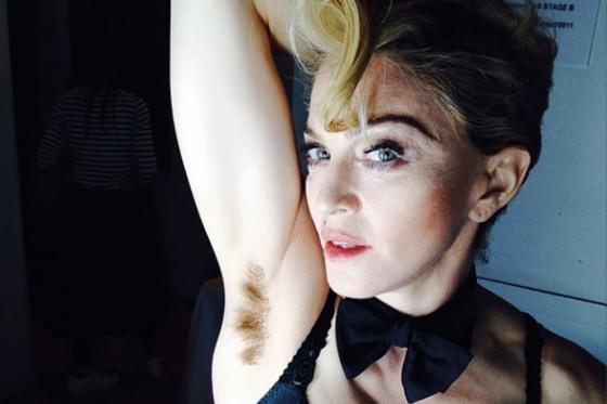 La irreverente Madonna ahora no se quiere depilar