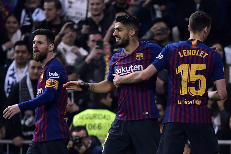 Barcelona goleó al Madrid en el Bernabéu y es finalista de la Copa del Rey