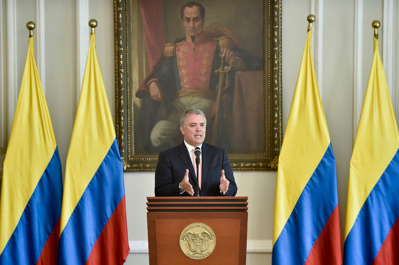 Aprobación del presidente Duque subió 11 puntos, es del 35 %, según Yanhaas