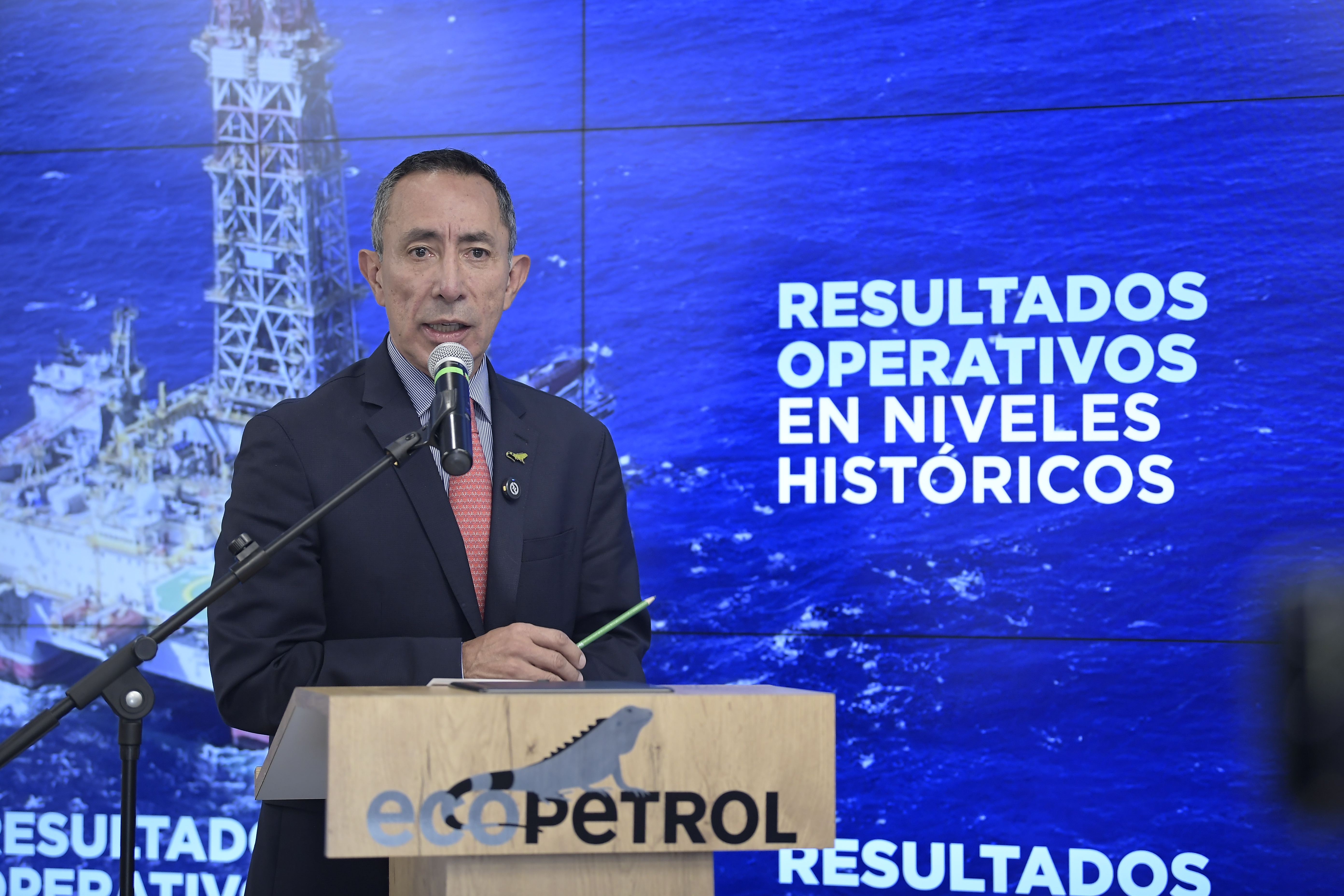 Presidente de Ecopetrol, durante la presentación de resultados del tercer trimestre del 2024.