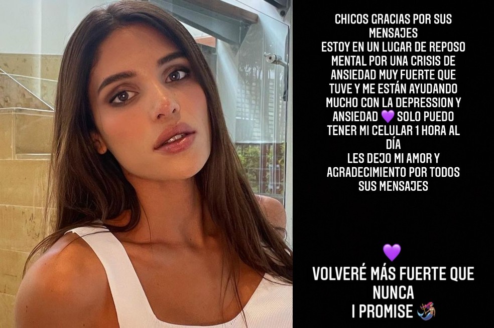 Mara Cifuentes sorprendió al afirmar que tiene una crisis de ansiedad muy fuerte