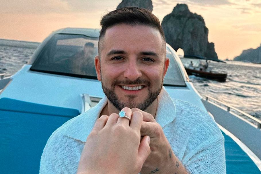 Así fue la pedida de mano del chef Juan Manuel Barrientos a su novia en Capri