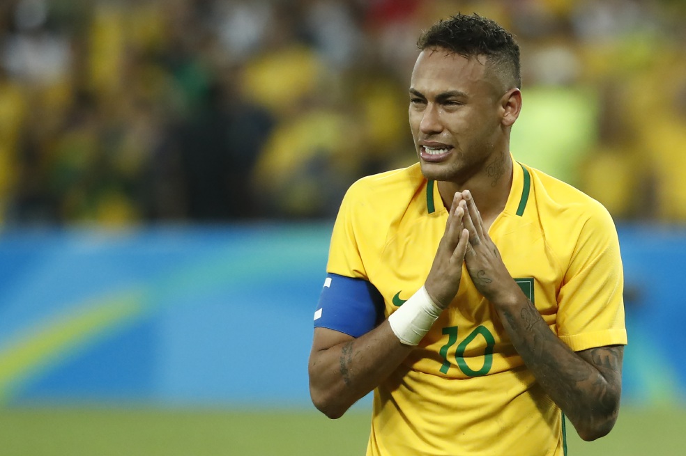 Neymar fue dorado en Río 2016