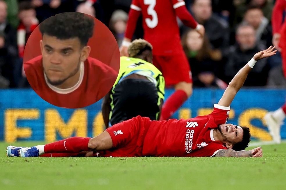 Las lesiones en la rodilla: el fantasma que aqueja a Luis Díaz en Liverpool