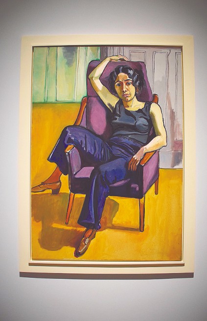 La artista Irene Peslikis fue una abanderada de la lucha por la igualdad económica y de género.