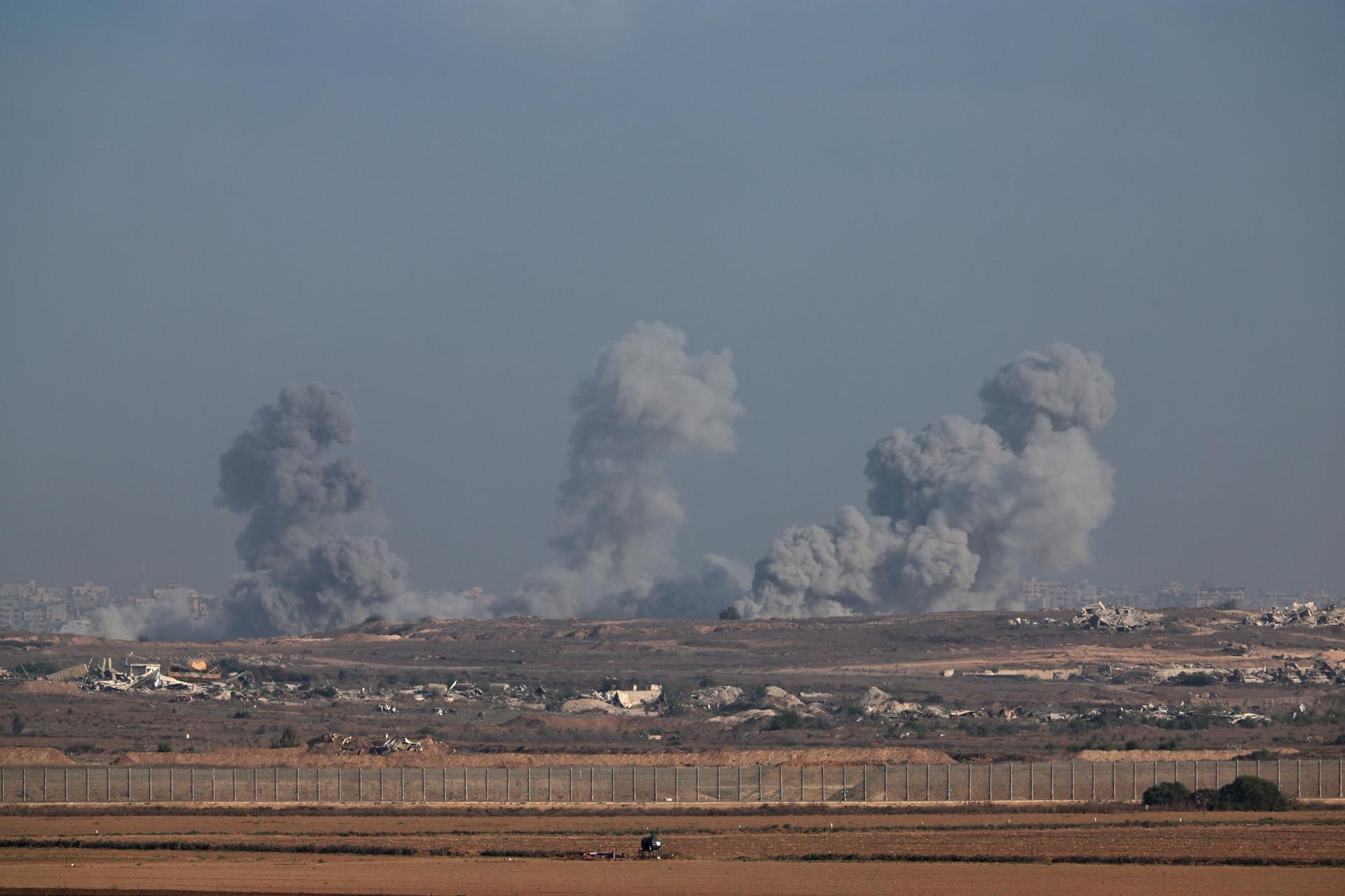 Israel intensifica sus operaciones cerca de Ciudad de Gaza