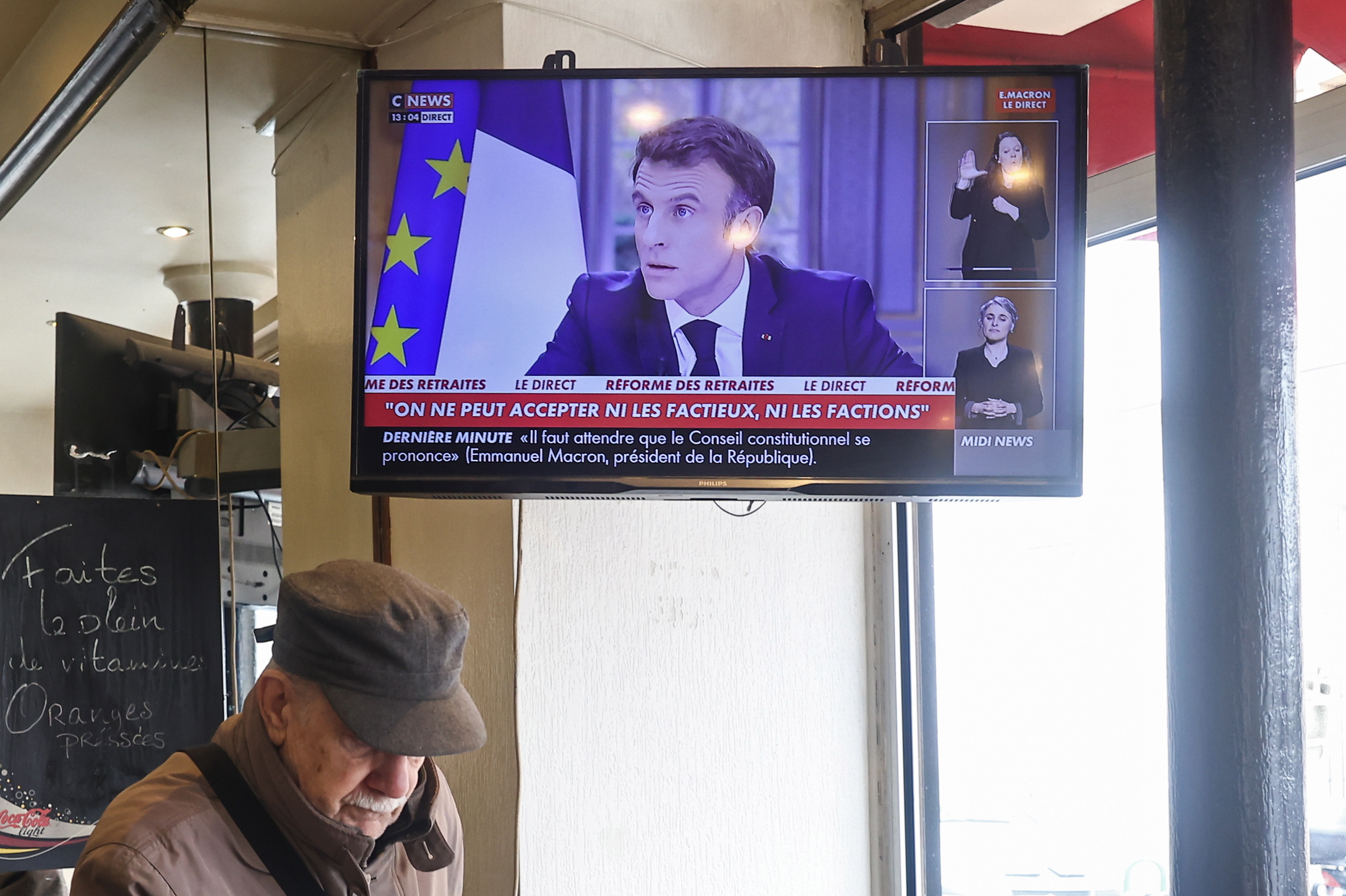 “Elegí el interés nacional ante la popularidad”: Macron sobre reforma pensional