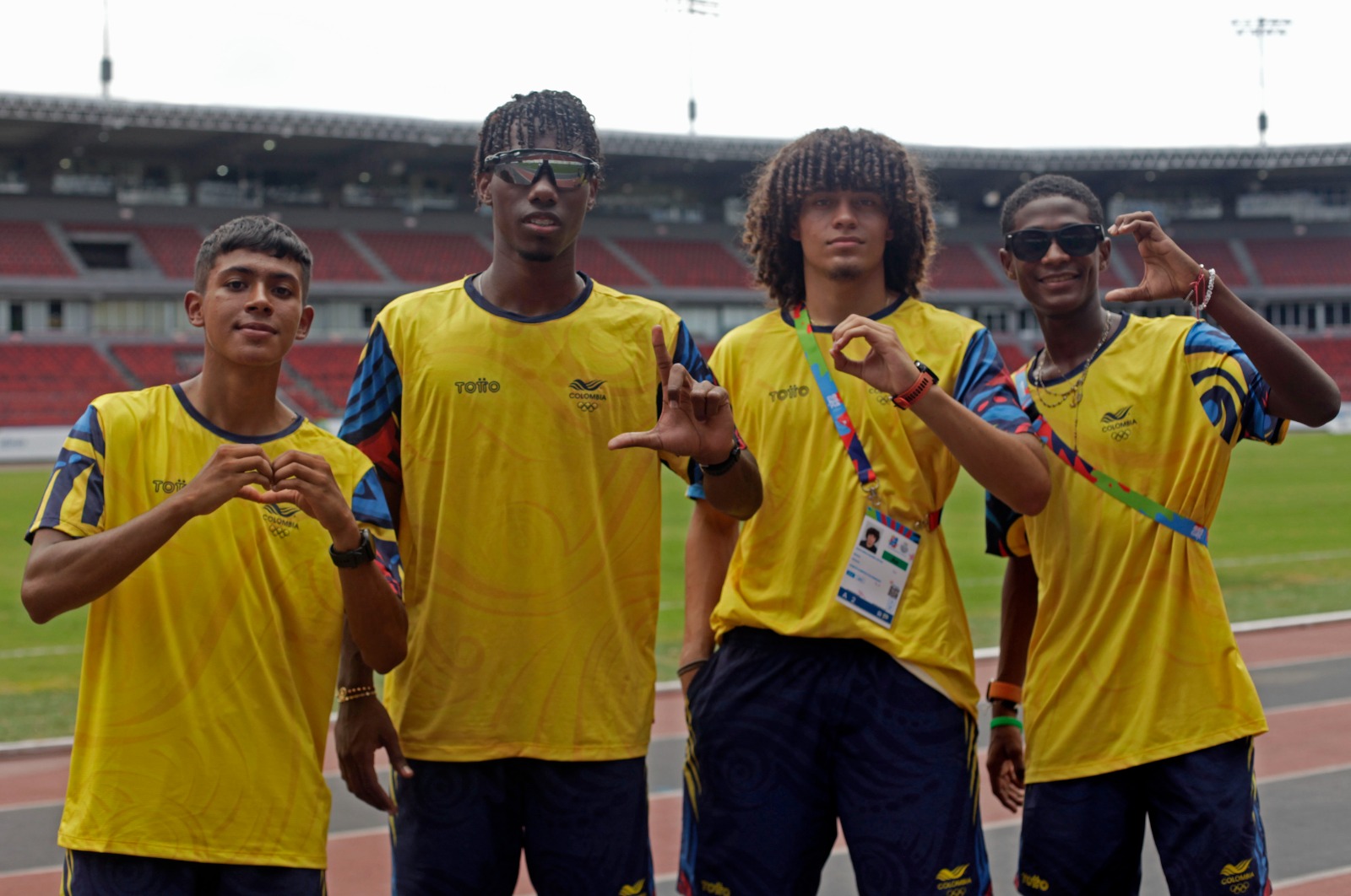 El atletismo colombiano está a punto de hacer su debut en Panamá.