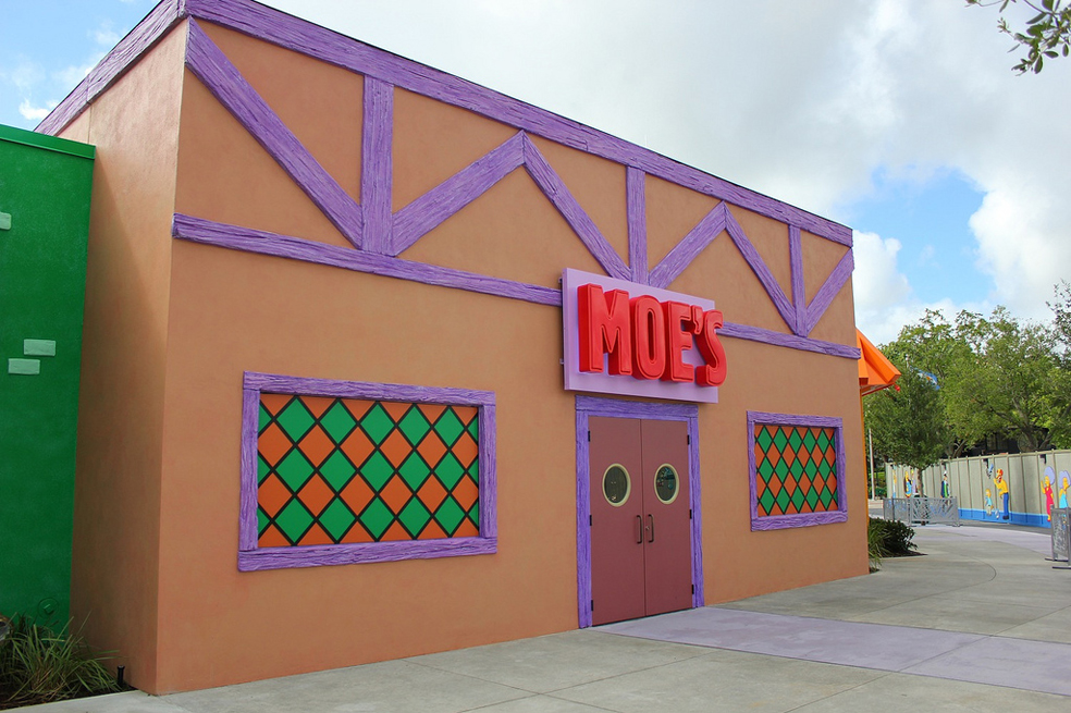 Así es el parque temático de Los Simpsons