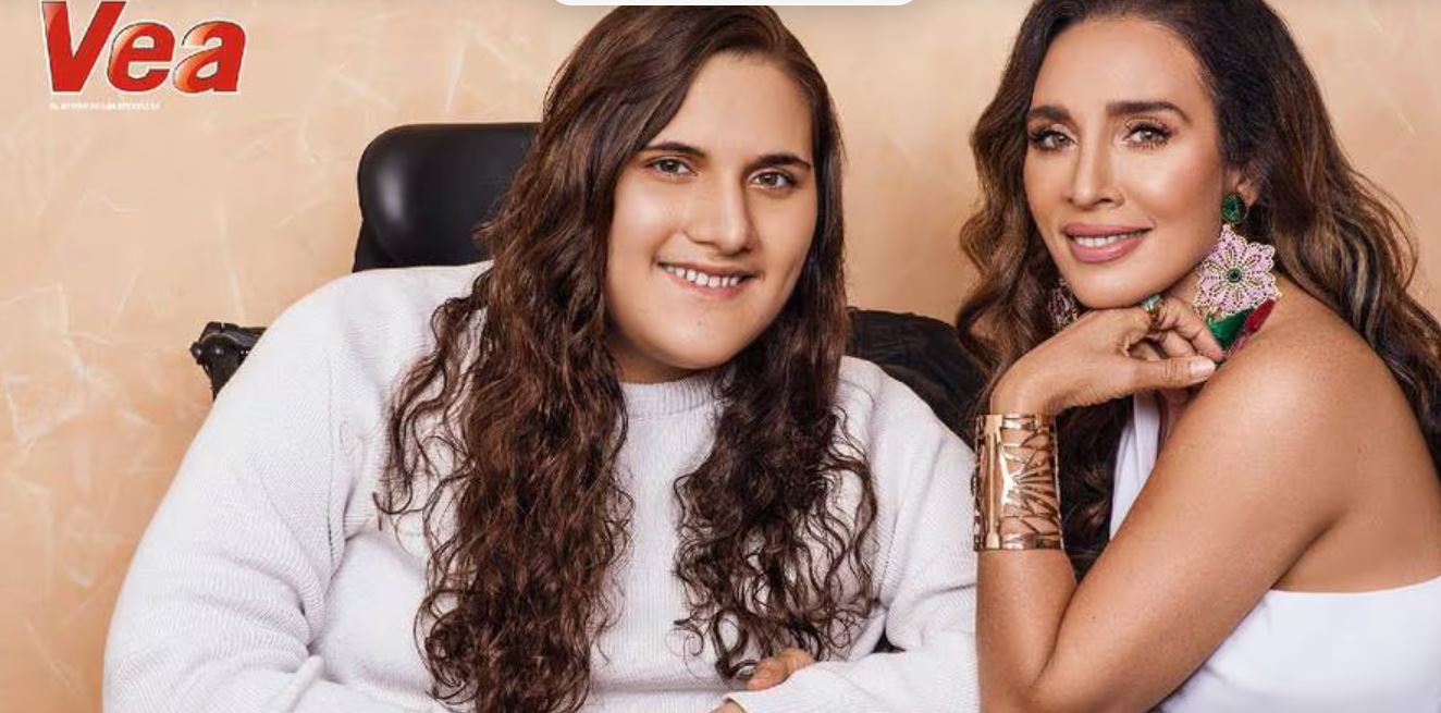 Luly Bossa y su hijo Angelo fueron portada de la Revista Vea en marzo de 2021.