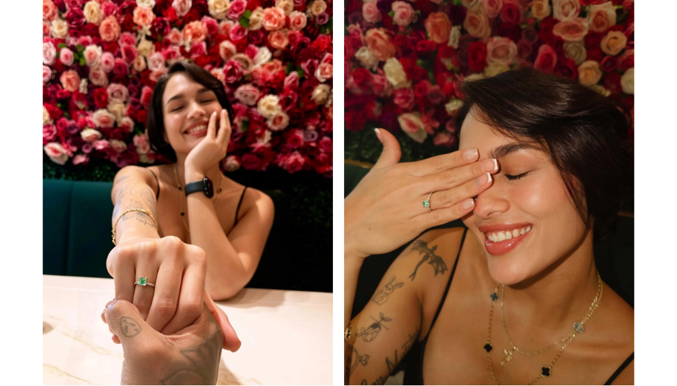 Miryan, del Desafío, presumió el anillo de compromiso que le regaló Zambrano. Así es la joya