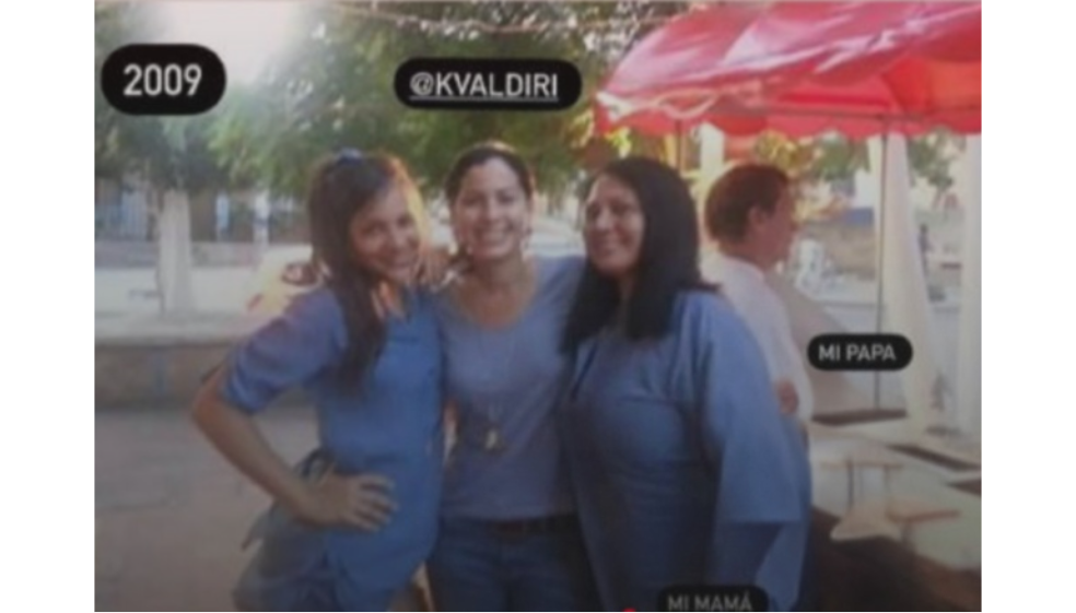 En fotos, Andrea Valdiri recuerda su época como vendedora ambulante: “Mi primer negocio”