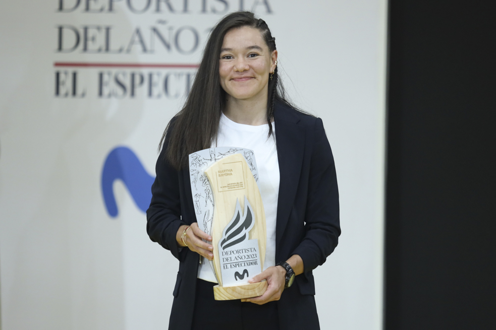 Martha Bayona, 2 lugar deportista del año mayores