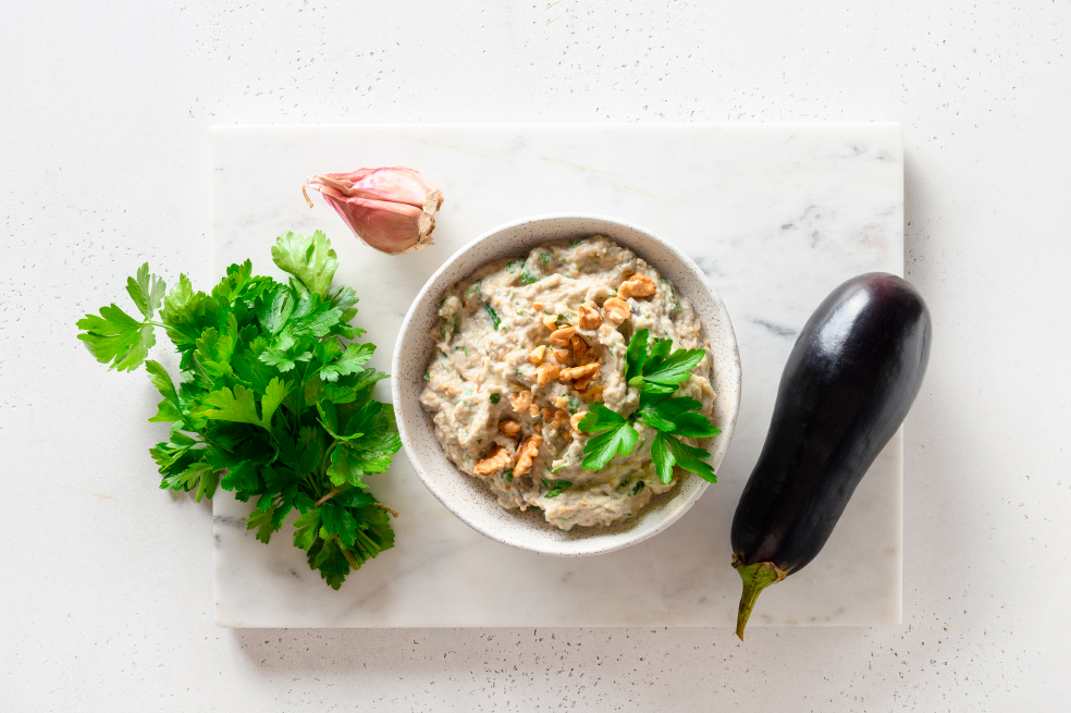 Baba Ganoush: receta con berenjena fácil y deliciosa
