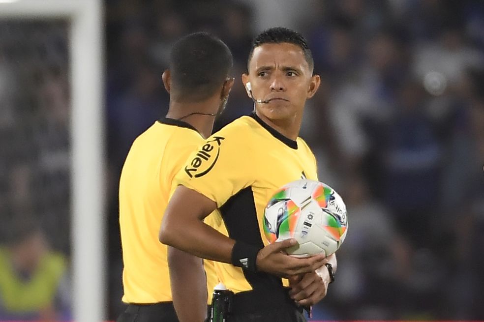 Bismarks Santiago, árbitro de la Liga de Fútbol del Atlántico.