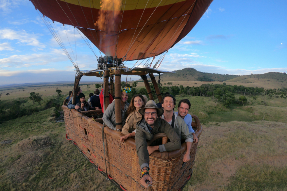 Kenia: la magia de la selva admirada desde el cielo