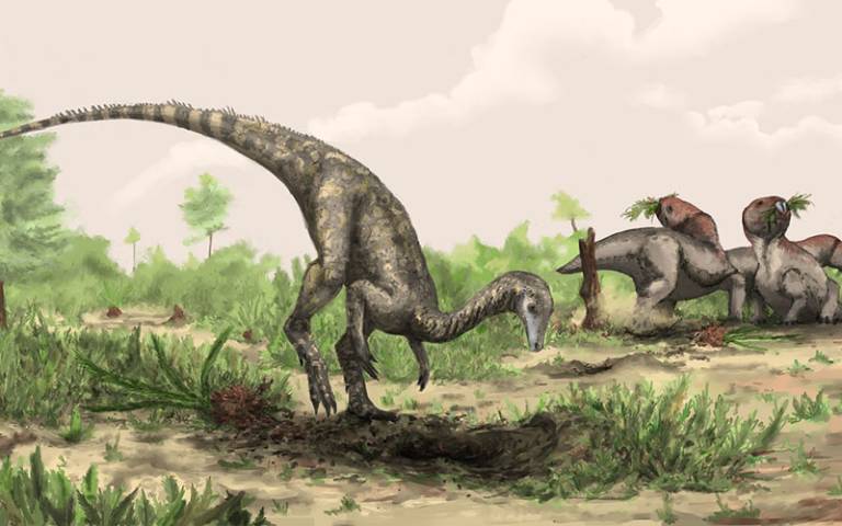 Los primeros dinosaurios podrían haberse originado en lo que hoy es la Amazonía