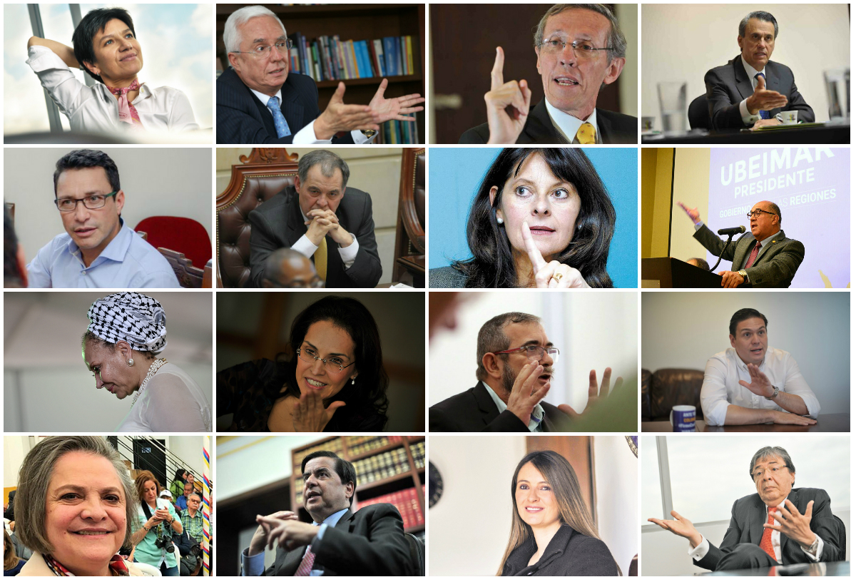 Los candidatos que se han ‘bajado del bus’ en la carrera por la Casa de Nariño