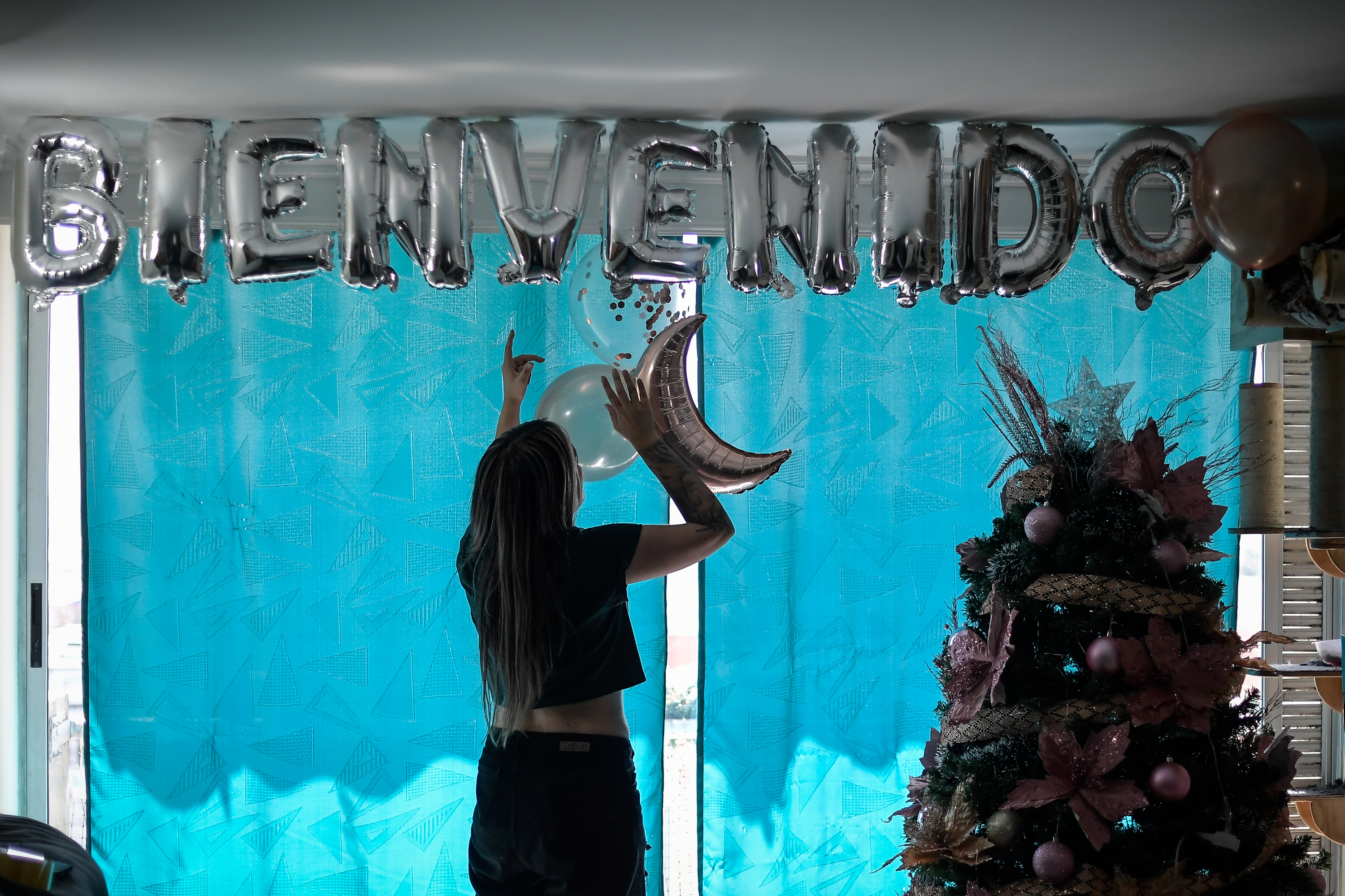 Milena Herrera y su hija Karen Villa, acusada de ser de la Primera Línea