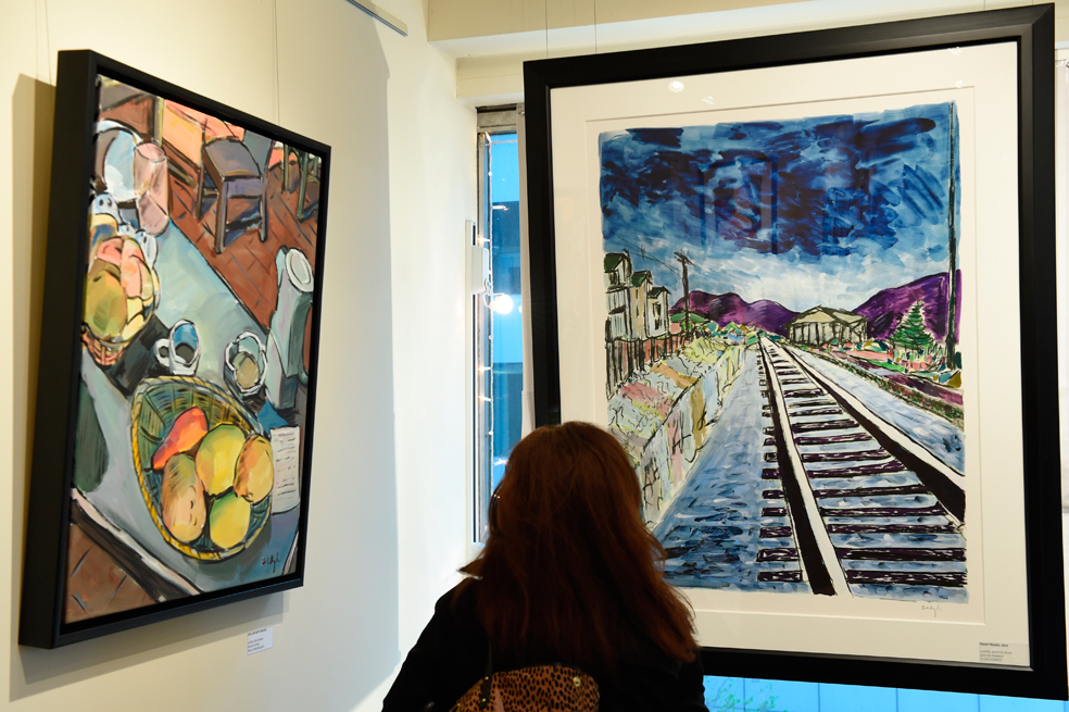 «Drawn Blank Series», exposición de pinturas de Bob Dylan
