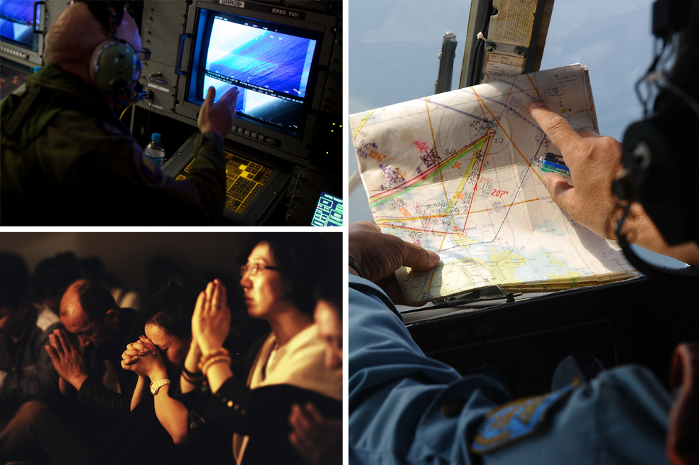 Cronología de los acontecimientos tras la desaparición de avión de Malaysia Airlines