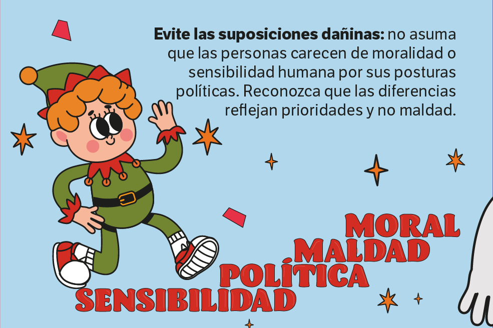 ¿Cómo evitar que hablar de política arruine sus fiestas y Navidad?