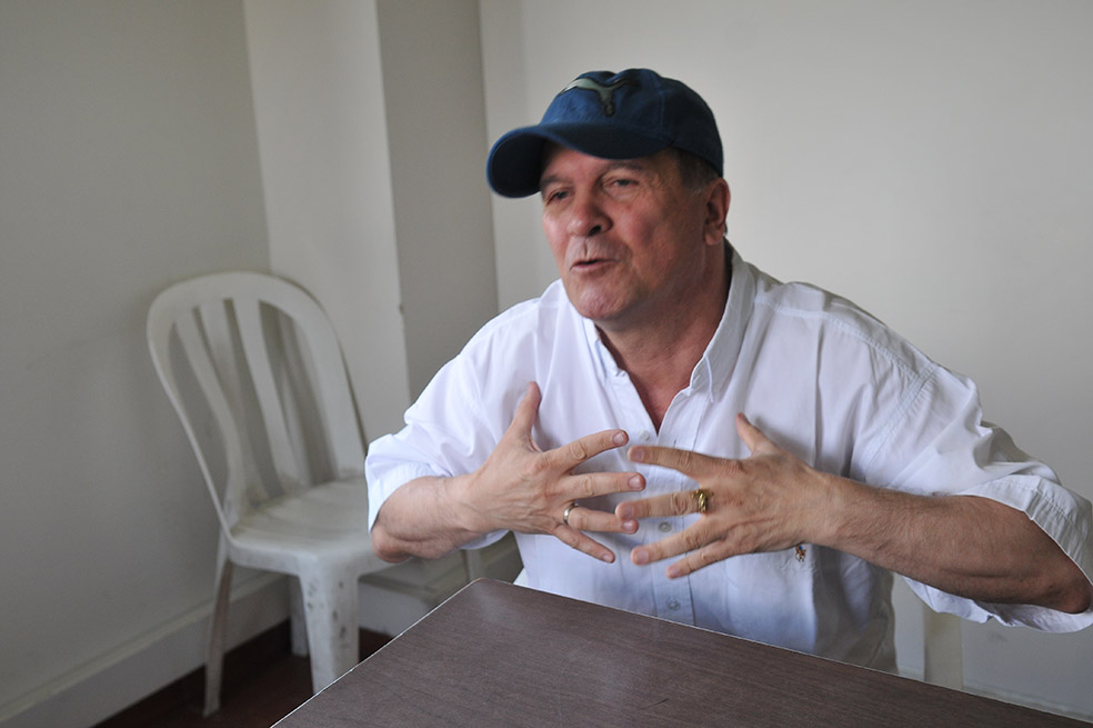 Iván Roberto Duque, alias “Ernesto Báez”, testificó contra Maza Márquez. / Diana Sánchez