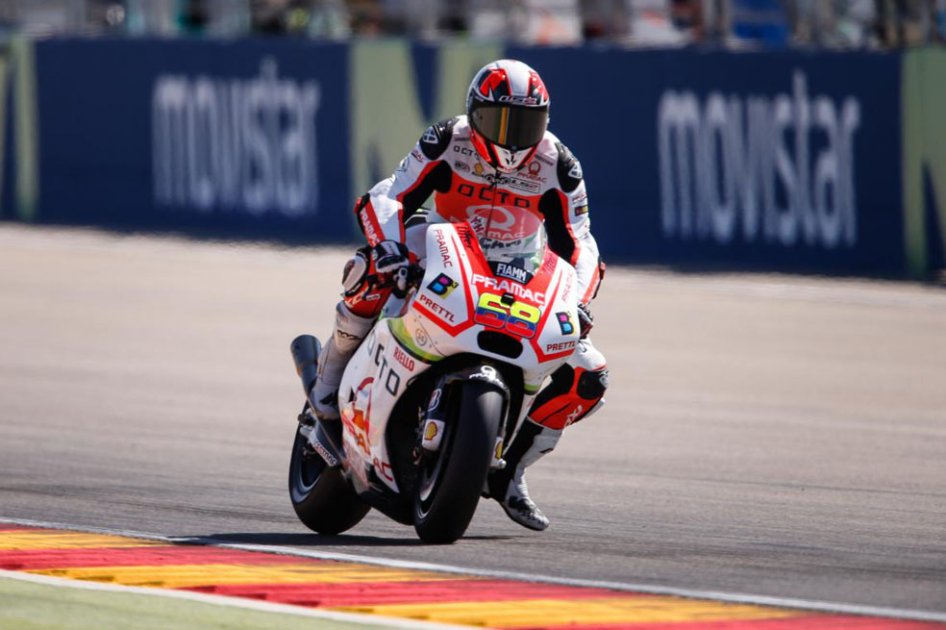 Yonny Hernández terminó en la décima posición en el GP de Aragón. Foto: MotoGP