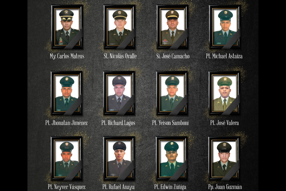 Estos son los 12 soldados muertos en el ataque