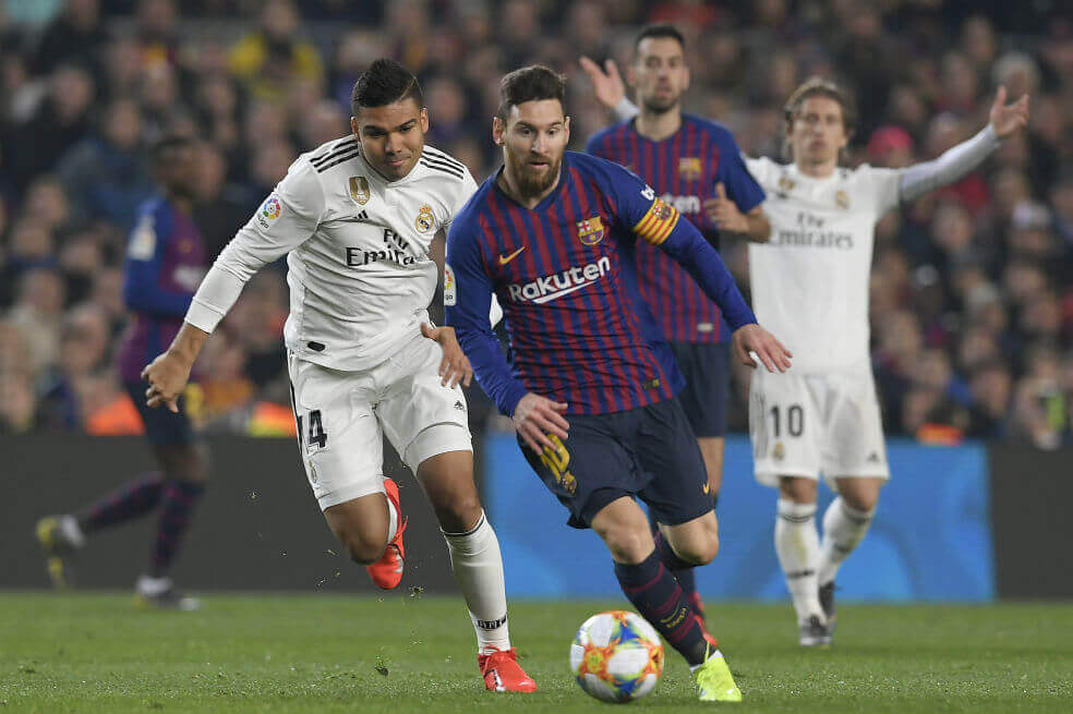 Barcelona igualó 1-1 ante Real Madrid en la ida de las semifinales de la Copa del Rey
