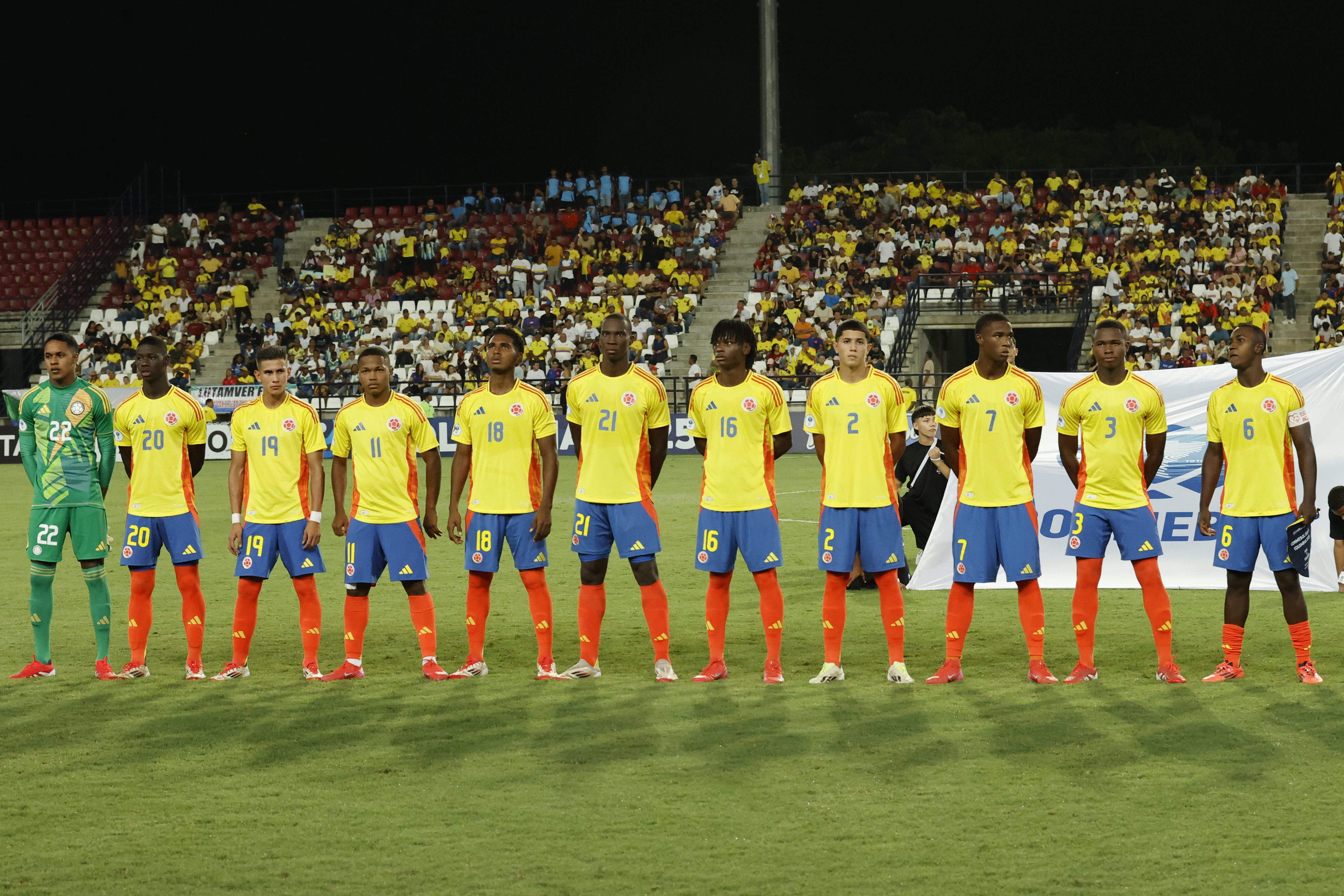Colombia vs. Argentina: hora y dónde ver el partido del Sudamericano sub-17