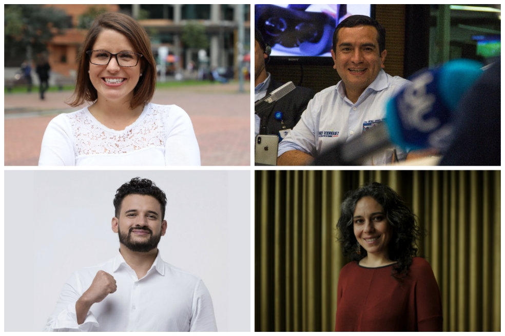 Estos son los planes de los cuatro representantes a la Cámara más votados en Bogotá