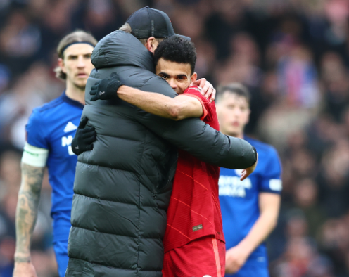 Jurgen Klopp de Luis Díaz: “Hizo una presión increíble en el gol que planteó”