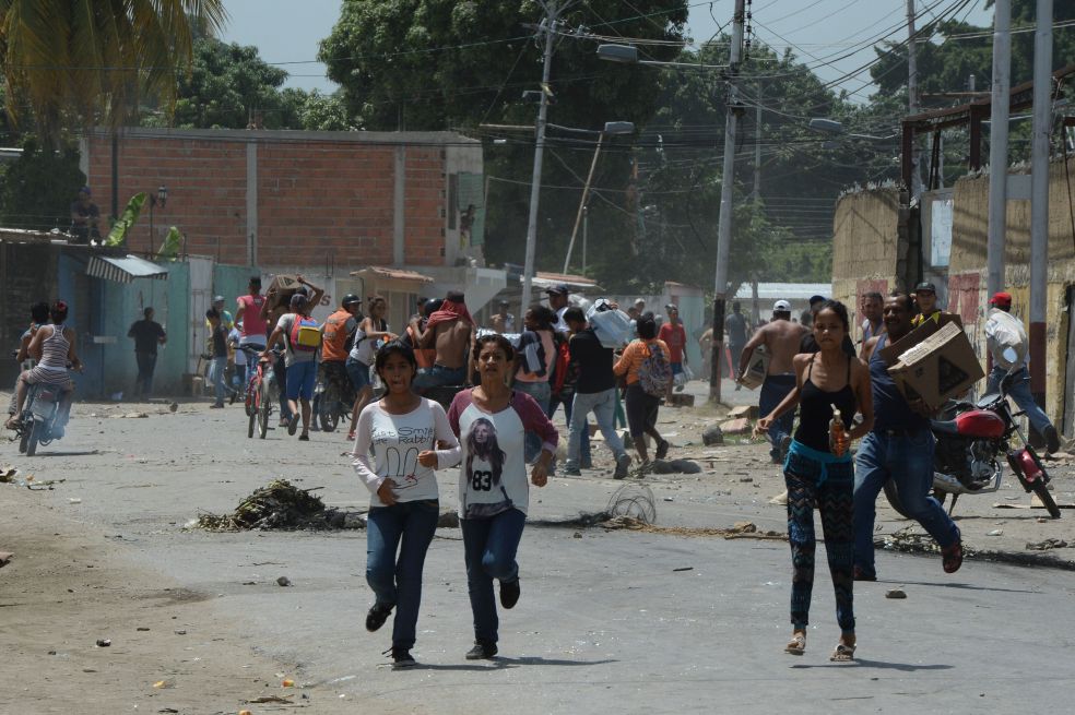 Descontrol en Venezuela