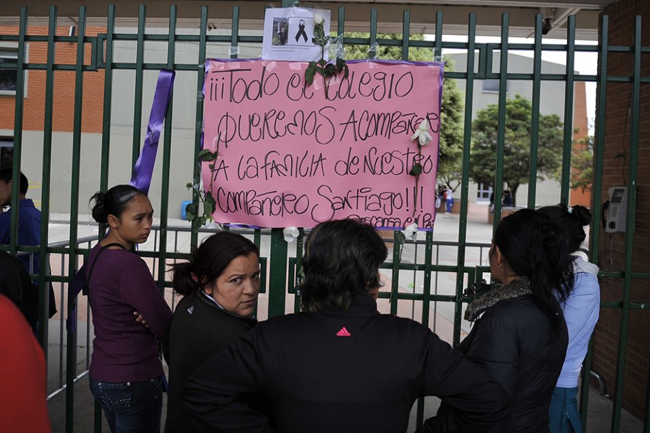 “Estudiamos, no nos drogamos”: compañeros de alumno muerto